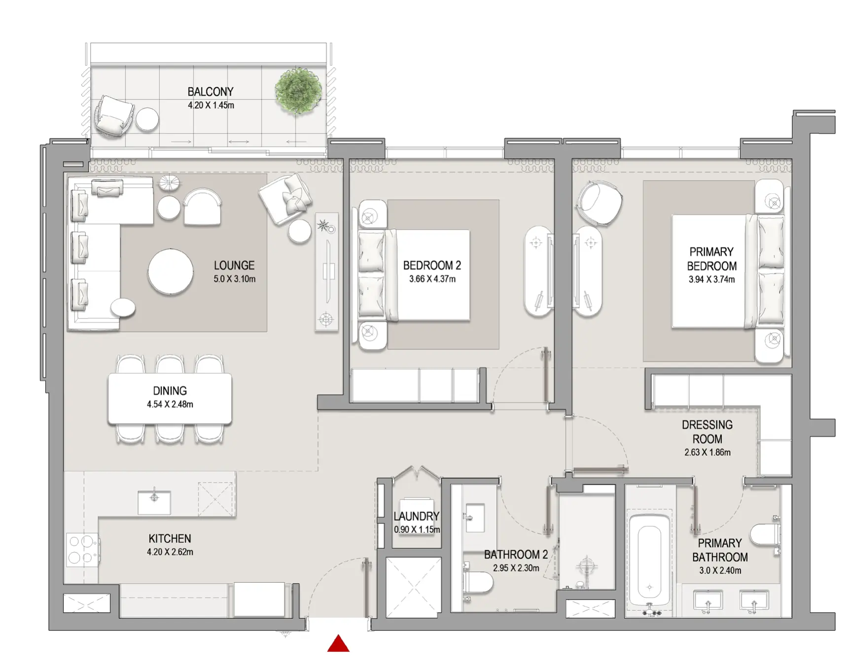 2 Bedroom Crestlane