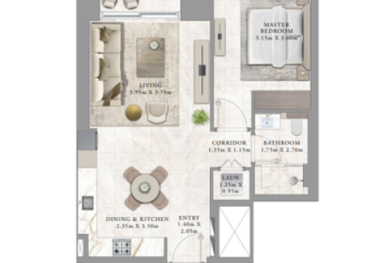 1 bedroom